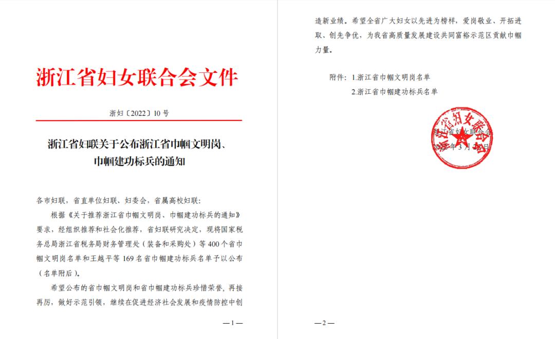 “半边天”也有超强能量丨“东海渔嫂”胡松素获浙江省巾帼建功标兵荣誉称号