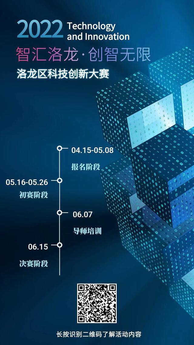 2022年洛阳市洛龙区科技创新大赛开始报名