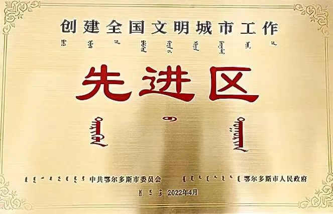 东胜捧回重量级奖牌！这份荣誉，有你一份