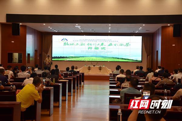 第五届全国农业行业职业技能大赛茶叶加工选拔赛在石门举办