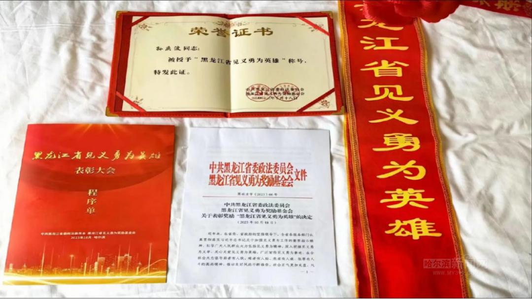 基层岗位铭初心 见义勇为显担当丨尚志市孙庆波被授予“黑龙江省见义勇为英雄”称号