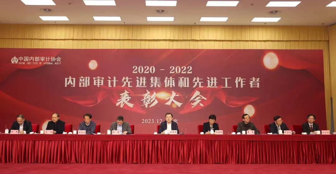 陈丽获中国内部审计领域的最高荣誉称号！