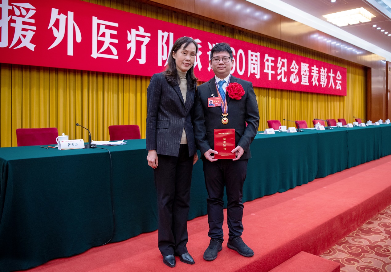 澳门医生首获全国援外医疗工作先进个人荣誉