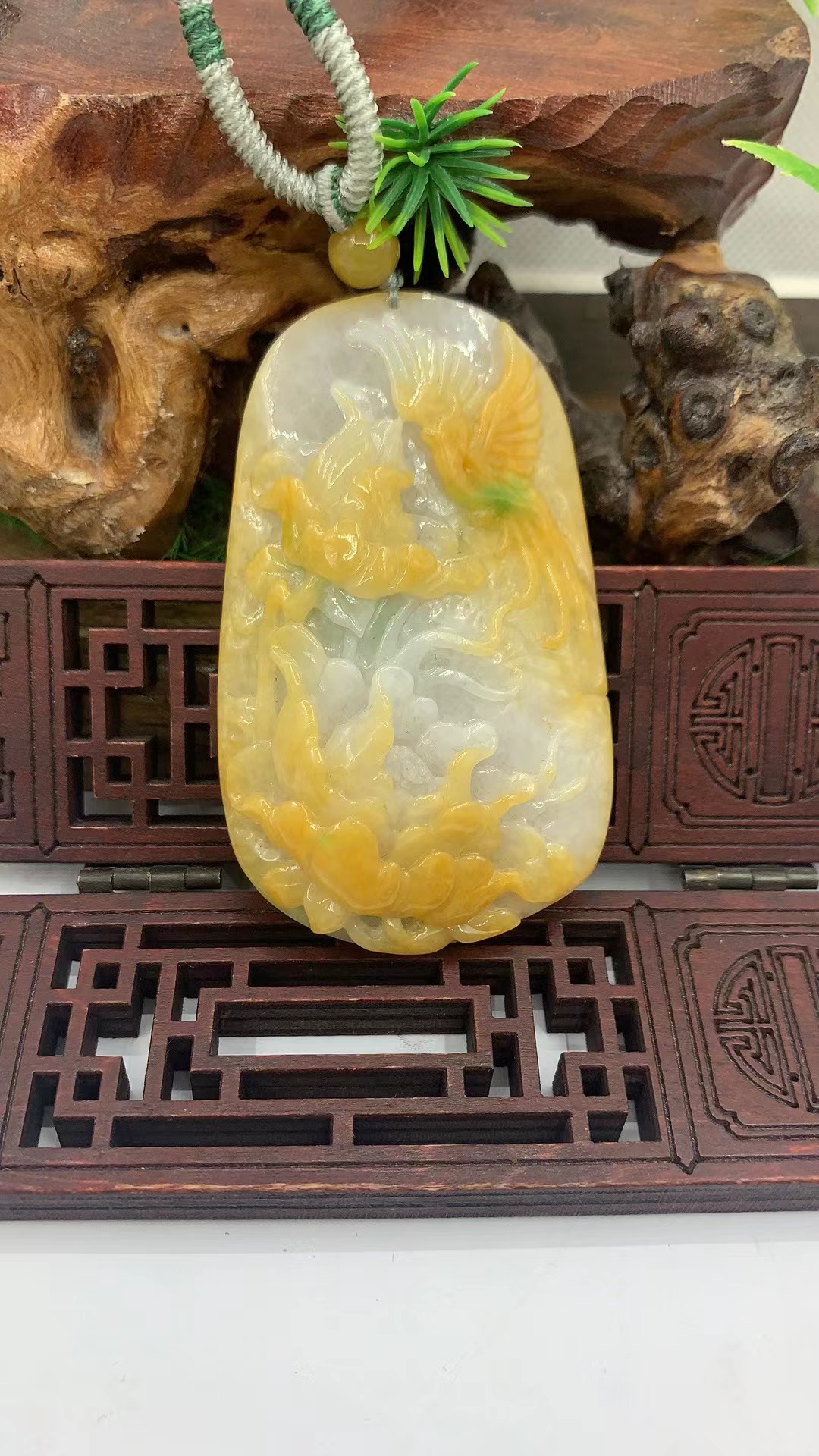 凤戏牡丹